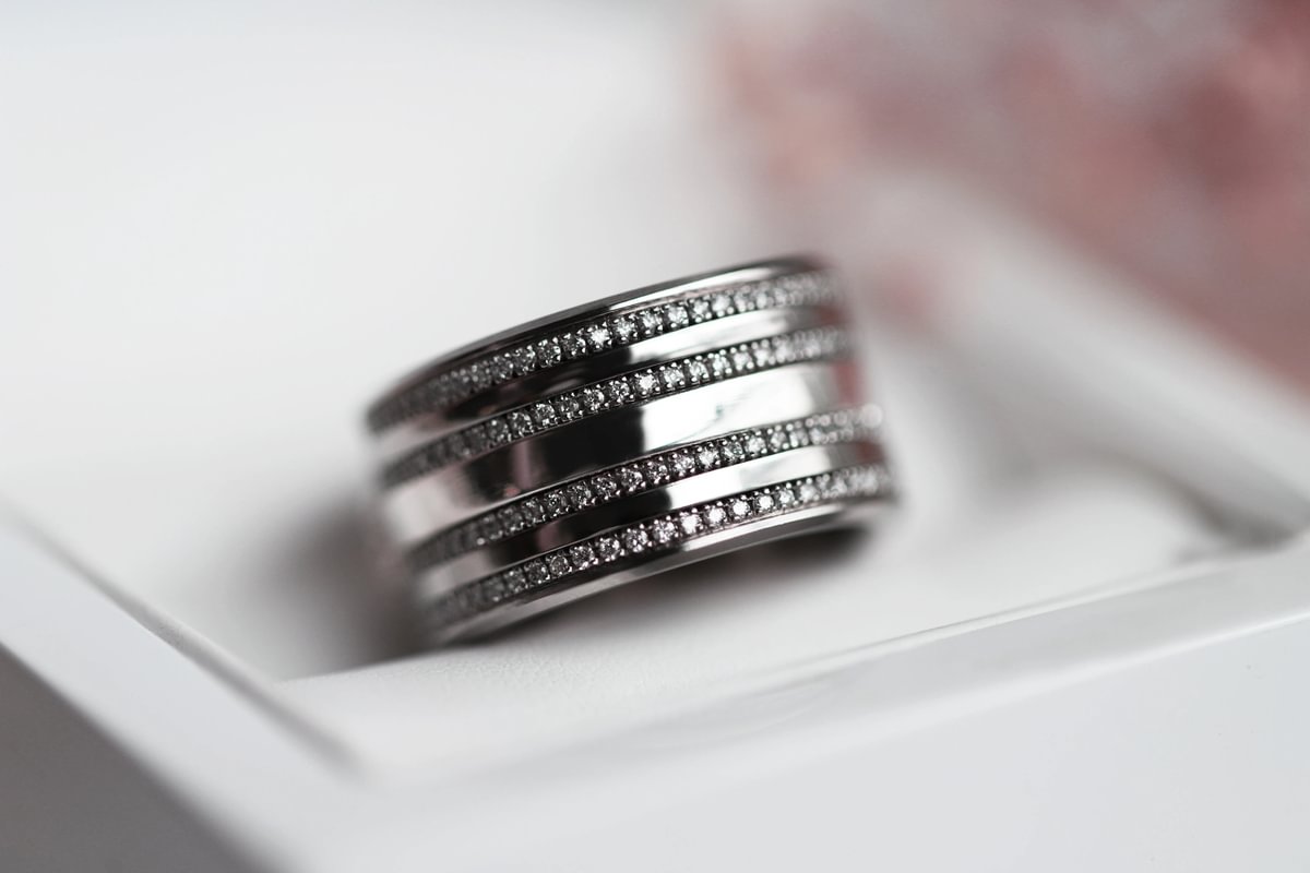 Rokoko Ring-Set - Rokoko-Schatulle