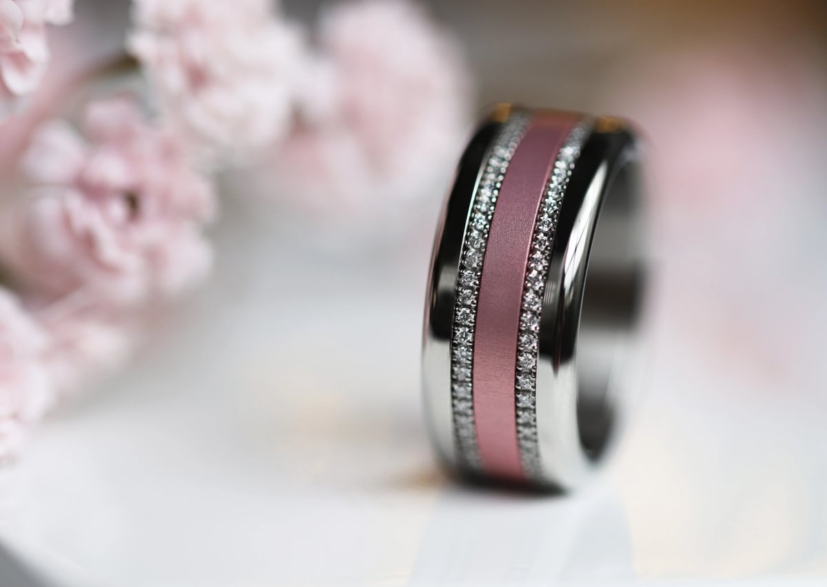 Rokoko Ring-Set - Gepuderte Laune