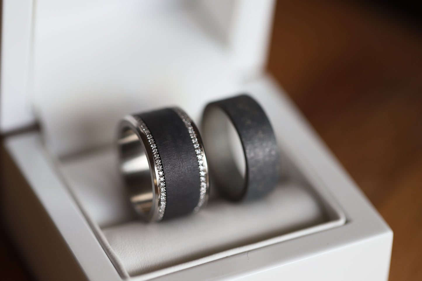 Small Fassung besetzt (0.9mm Diamanten)