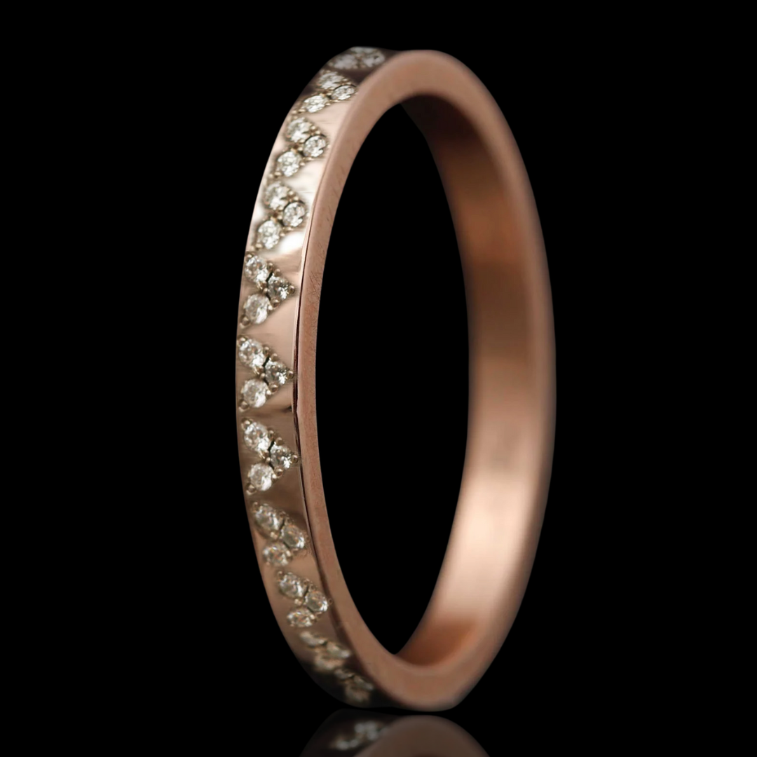 Innenring (Medium Addon) "Cupido" aus der "Ewiges Herz" Kollektion für Luxus mood Ring
