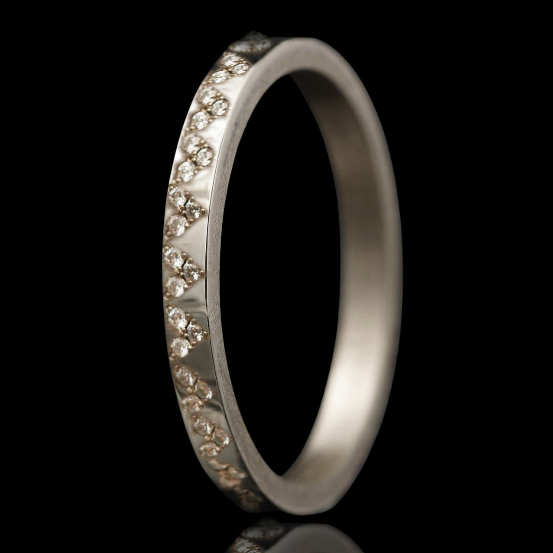 Innenring (Medium Addon) "Cupido" aus der "Ewiges Herz" Kollektion für Luxus mood Ring