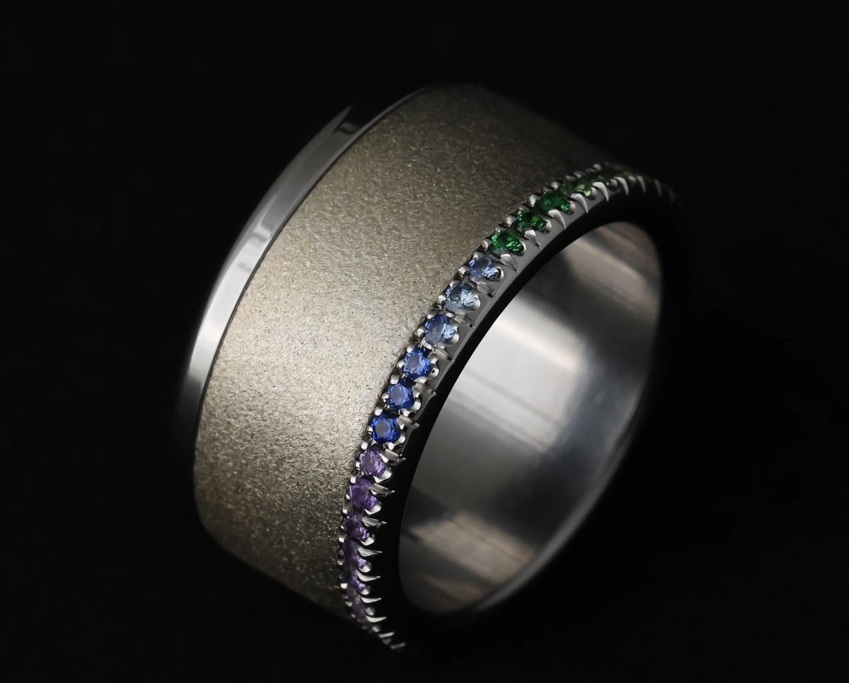 Bague_mood_interchangeable_base_arc-en-ciel_acier_saphirs