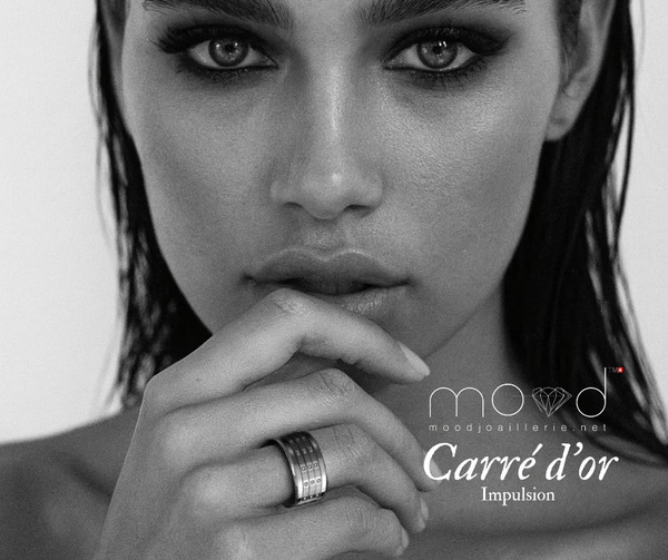 Innenring aus 18K Graugold (Medium Addon) "Impuls" aus des "Goldenes Quadrat" Kollektion für Luxus-Ring