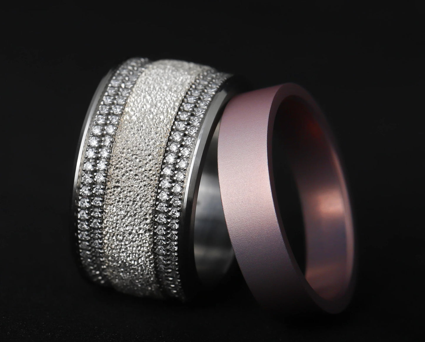 Rokoko Ring-Set - Miniaturschatz