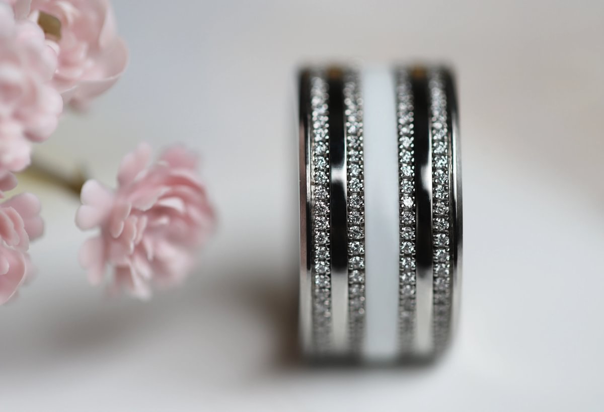 Rokoko Ring-Set - Rokoko-Schatulle