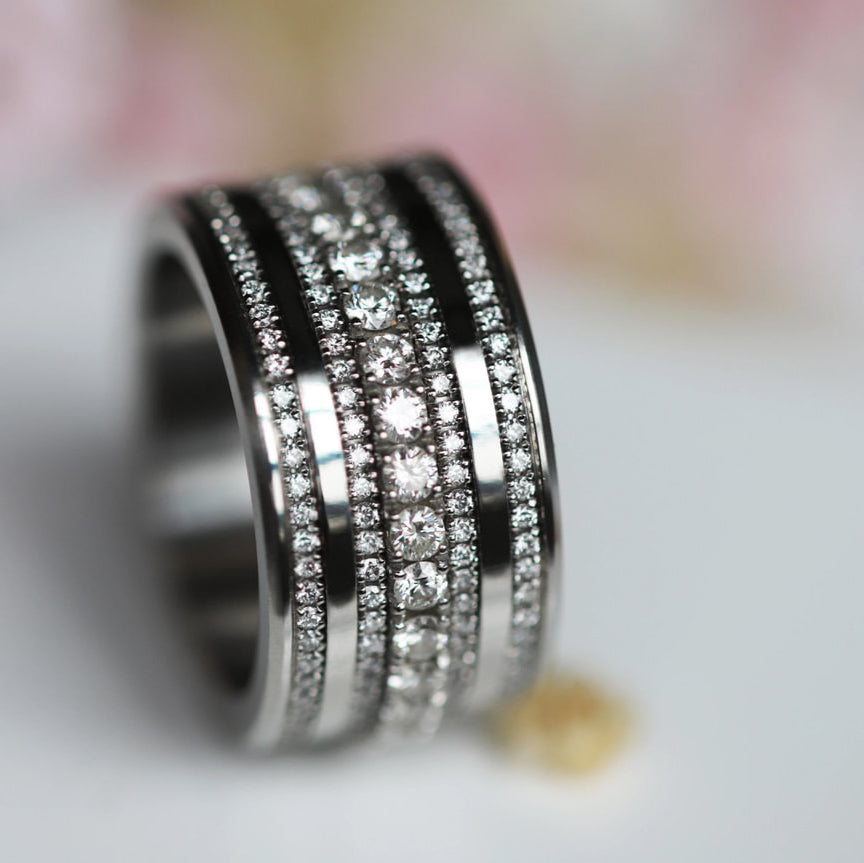 Rokoko Ring-Set - Rokoko-Schatulle