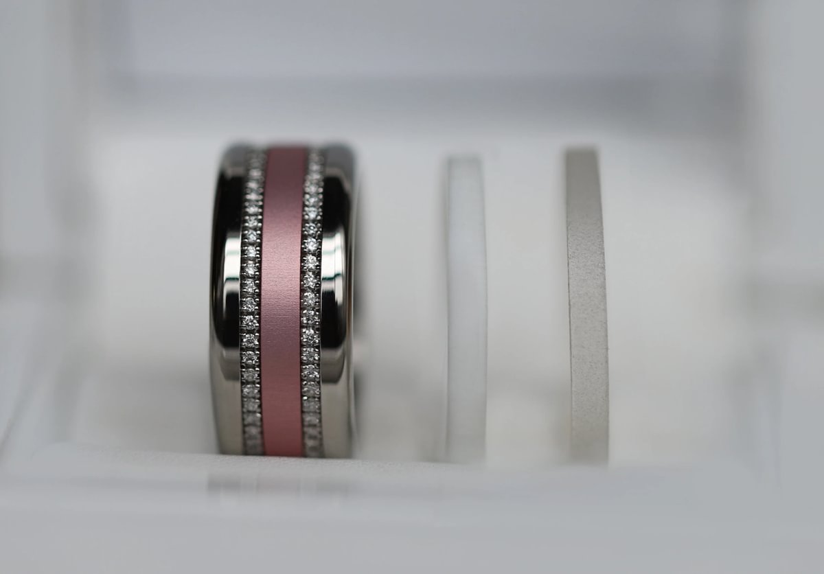 Rokoko Ring-Set - Gepuderte Laune