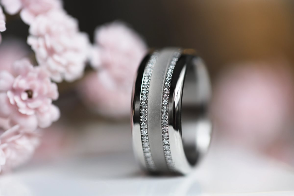 Rokoko Ring-Set - Gepuderte Laune