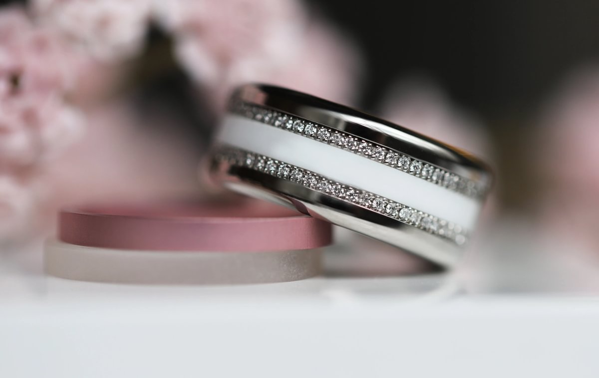 Rokoko Ring-Set - Gepuderte Laune