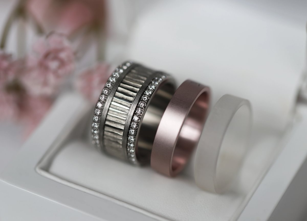 Rokoko Ring-Set - Geheimes Schmuckstück