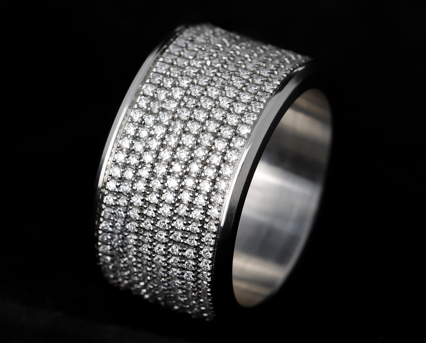 Small Fassung besetzt (0.9mm Diamanten)