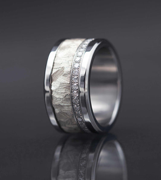 Extra Small Fassung mit 1.6mm Diamanten besetzt - vollständig, zur hälfte oder 1/3