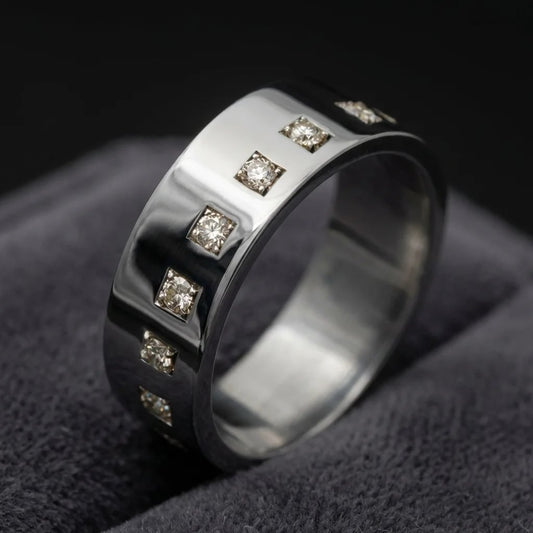 Inner ring aus 18K Graugold (Addon) "Oria" aus der "Goldenes Quadrat" Kollektion für Luxus-Ring